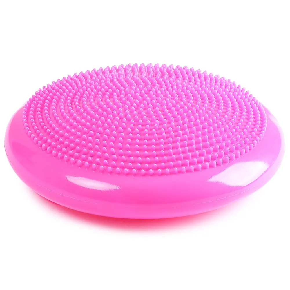 Прочный Йога массажный коврик-подушка универсальный надувной Шатание