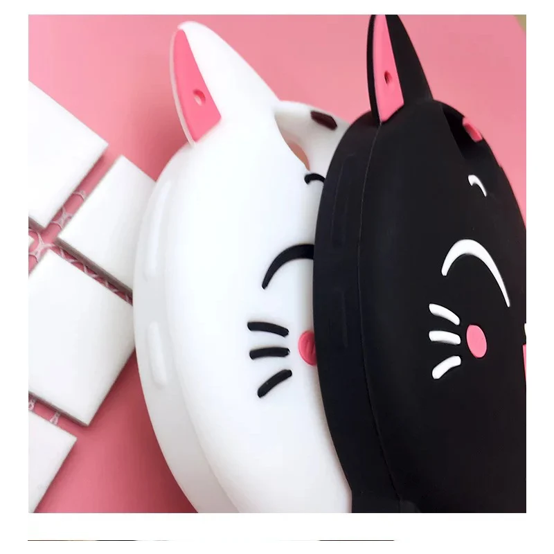 Чехол для мобильного телефона iphone 7 lucky cat мягкий чехол с милым кулоном мультяшный