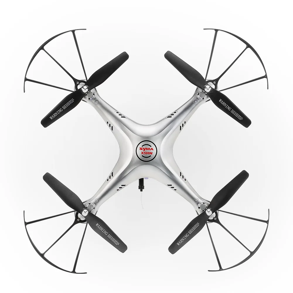 Оригинальный Квадрокоптер SYMA X5HW Wi Fi FPV Радиоуправляемый Дрон с камерой 0.3MP HD 360