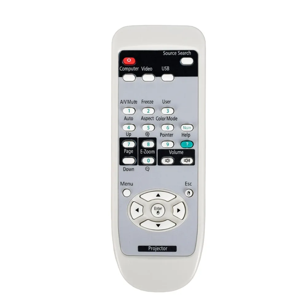 Дистанционный пульт подходит для epson проектор EMP S3 X3 S4 83 83H EB 440W 450W 460/I H283A emp s1 TY EPSON 01|remote control|remote control controllercontroller