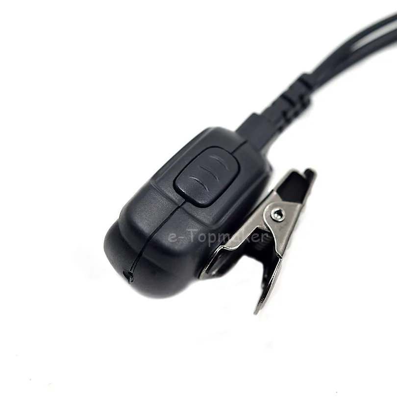 Акустическая Трубная гарнитура для видеонаблюдения 2 Pin функция PTT портативной