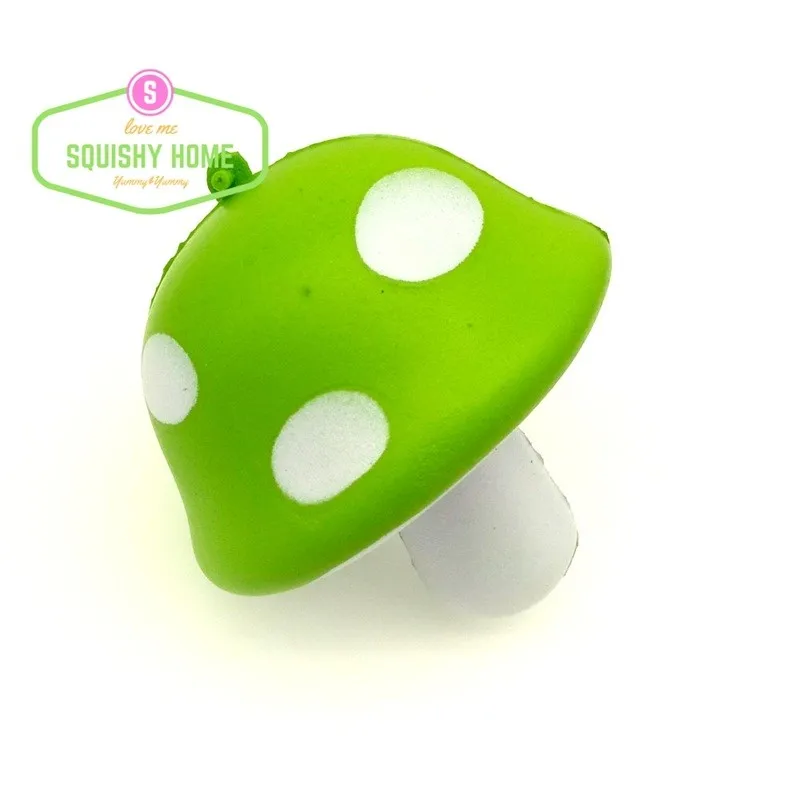Kuutti Squishy 1 шт. милый мягкий гриб медленно Восстанавливающий форму Овощной еды