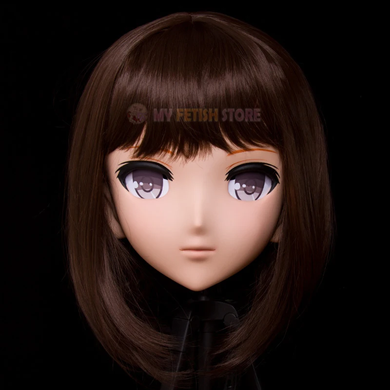 

(KIG180) Женщины/девочка 3/4 голова Kigurumi BJD Crossdress косплей японский аниме ролевая Katou Megumi маска Лолиты