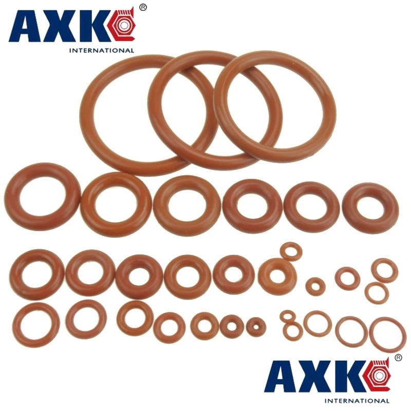 

Силиконовое резиновое уплотнительное кольцо толщиной 2 мм, наружный диаметр 5-23 мм, красное Термостойкое уплотнительное кольцо, приблизительно