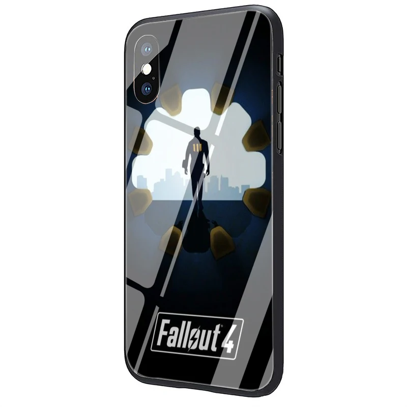 G10 Чехол для телефона из закаленного стекла Fallout чехол для iPhone 5 5S SE 6 6s 7 8 Plus X XR XS 11 pro Max - Цвет: G10