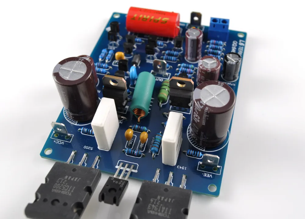 L6 120 Вт + класс AB BC550C 1943 5200 20 20K 1 дБ комплект усилителя LJM|amplifier class|amplifier kitkit amplifier |