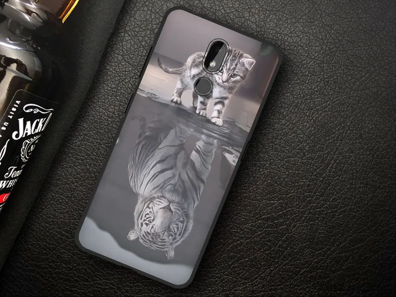 Чехол jurchen для Nokia 3,2 силиконовый чехол Мягкие Мультяшные из ТПУ милый цветок собака кошка Ультратонкий чехол для Nokia 3,2 Nokia3.2Back Cover