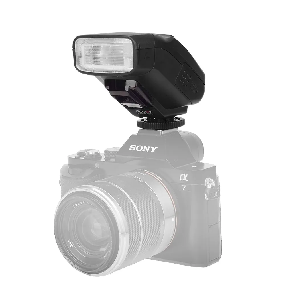 VILTROX JY610II Мини Универсальный ЖК дисплей Вспышка Speedlite свет + Диффузор подставка