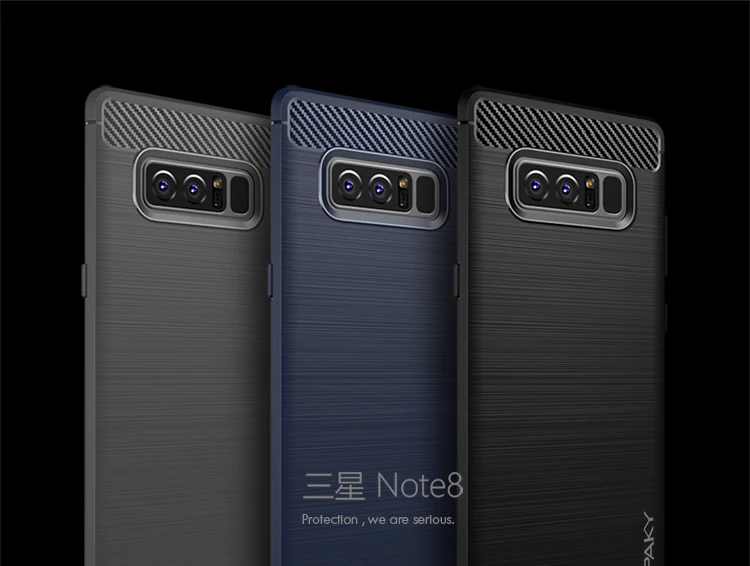 Для samsung galaxy note 8 Чехол ipaky Silm силиконовый чехол для coque матовый из ТПУ 6 3" |