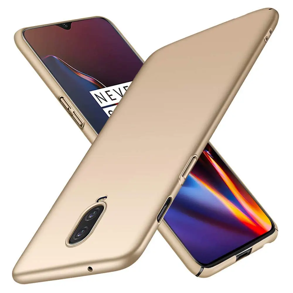Чехол для Oneplus 6T 6 Ультра тонкий ударопрочный Полный Корпус Жесткий ПК