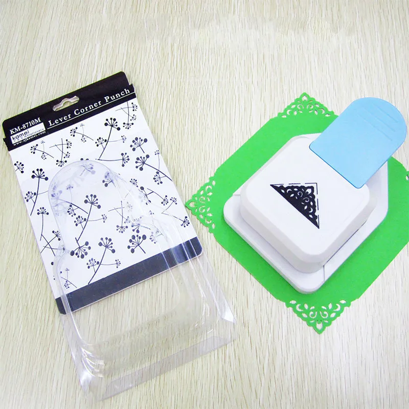 Большой вырез прямоугольный тиснение Угловое отверстие сделай сам машина для