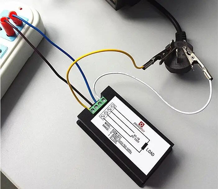 

AC multi-function energy metering AC80260V 20A voltage and current power meter / power monitoring instrument