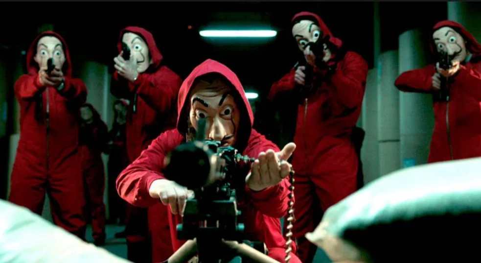 Сальвадор Дали фильм дом Бумага La Casa De Papel Косплэй маска для вечеринок, Хэллоуина деньги Heist и женских платьев чеонгсам маска для лица