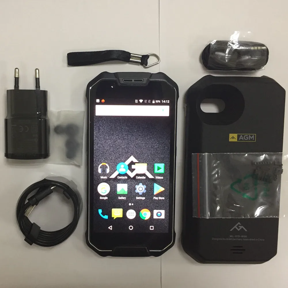 Смартфон AGM X2 EU влагозащита IP68 экран 5 дюйма 6 ГБ ОЗУ 128 Гб ПЗУ Android 7 1 Восьмиядерный