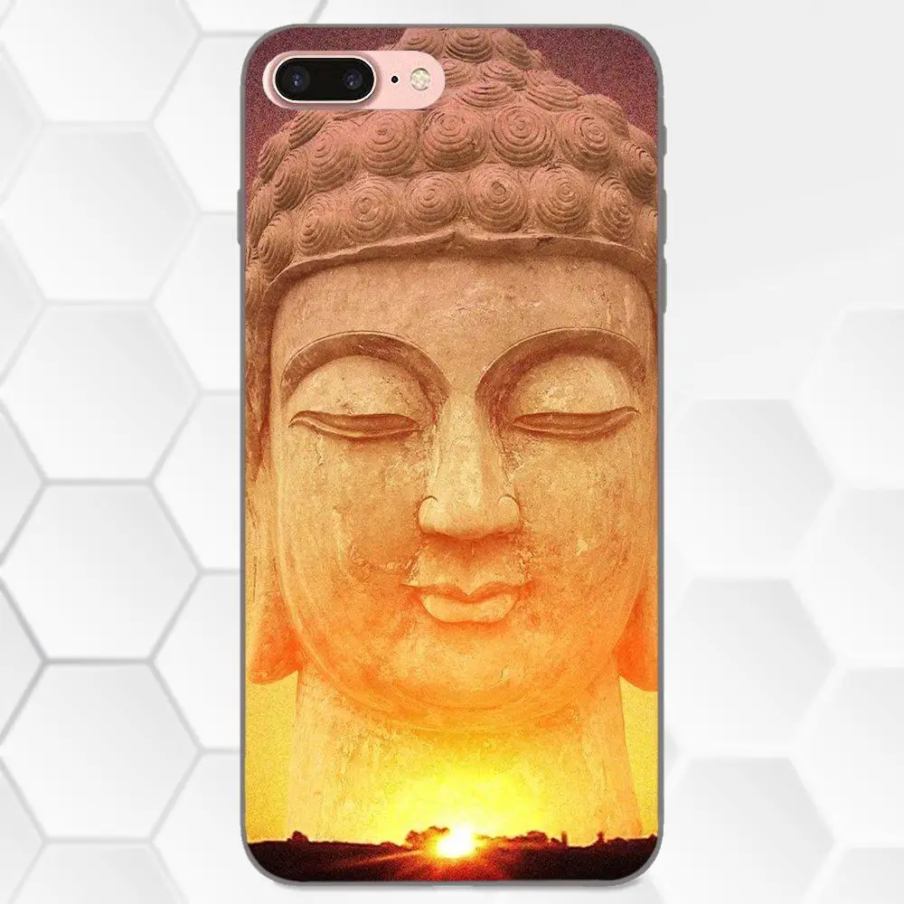 Ретро Галактический Будда Гаутама для Apple iPhone 4 4S 5 5S SE 6 6S 7 8 Plus X XS Max XR мягкий чехол