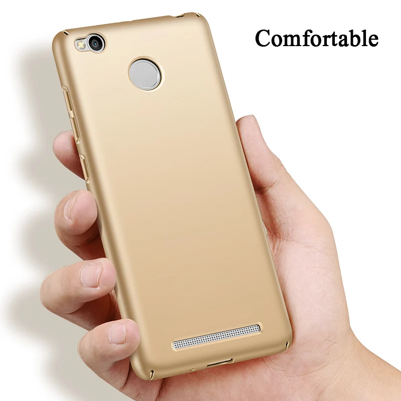 Чехол для Xiaomi Redmi 3 Pro S чехол жесткий матовый бампер из поликарбоната 3Pro Redmi3Pro 7 8