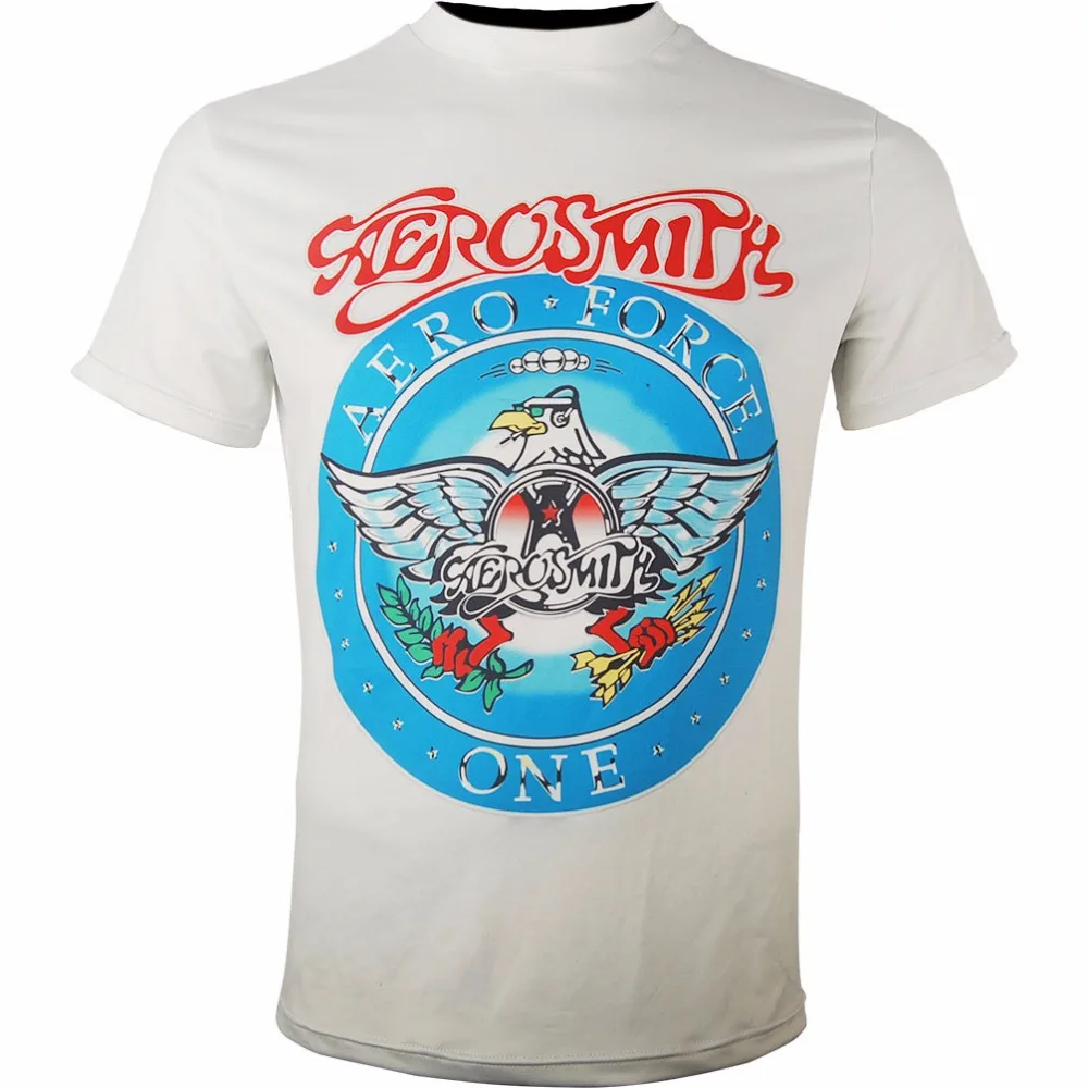 Музыкальная рок группа Aerosmith Aero Force one футболка костюм на Хэллоуин подарок