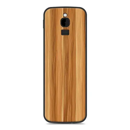 Чехол с текстурой древесины для Nokia 8110, мягкий чехол Nokia8110, задняя крышка для Nokia TA-1059, чехол для телефона s coque TA1059, кожаный чехол - Цвет: A1