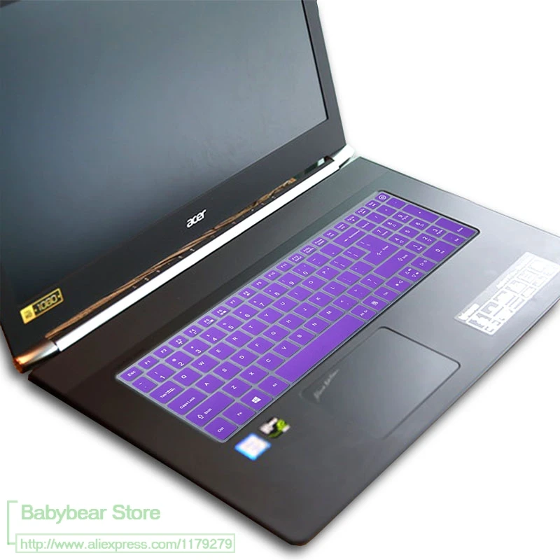 15,6 15 дюймов силиконовая клавиатура протектор кожного покрова для acer Aspire 5 A515 A515-15 A515-15G E5-523G E5-576G E5 523G 575G 576G