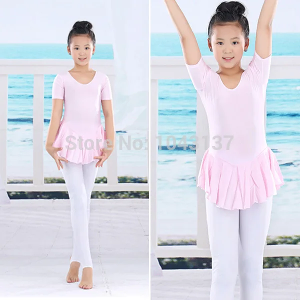 Детские От 2 до 14 лет балетные трико мягкие платья для маленьких девочек