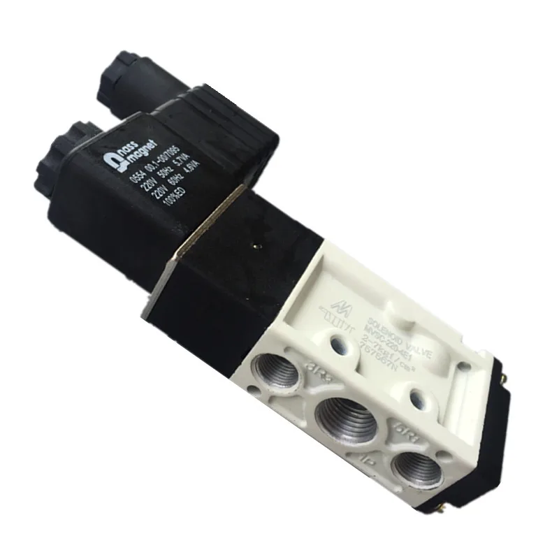 Стандартный Пневматический электромагнитный клапан 2/5 дюйма 1/4 В переменного