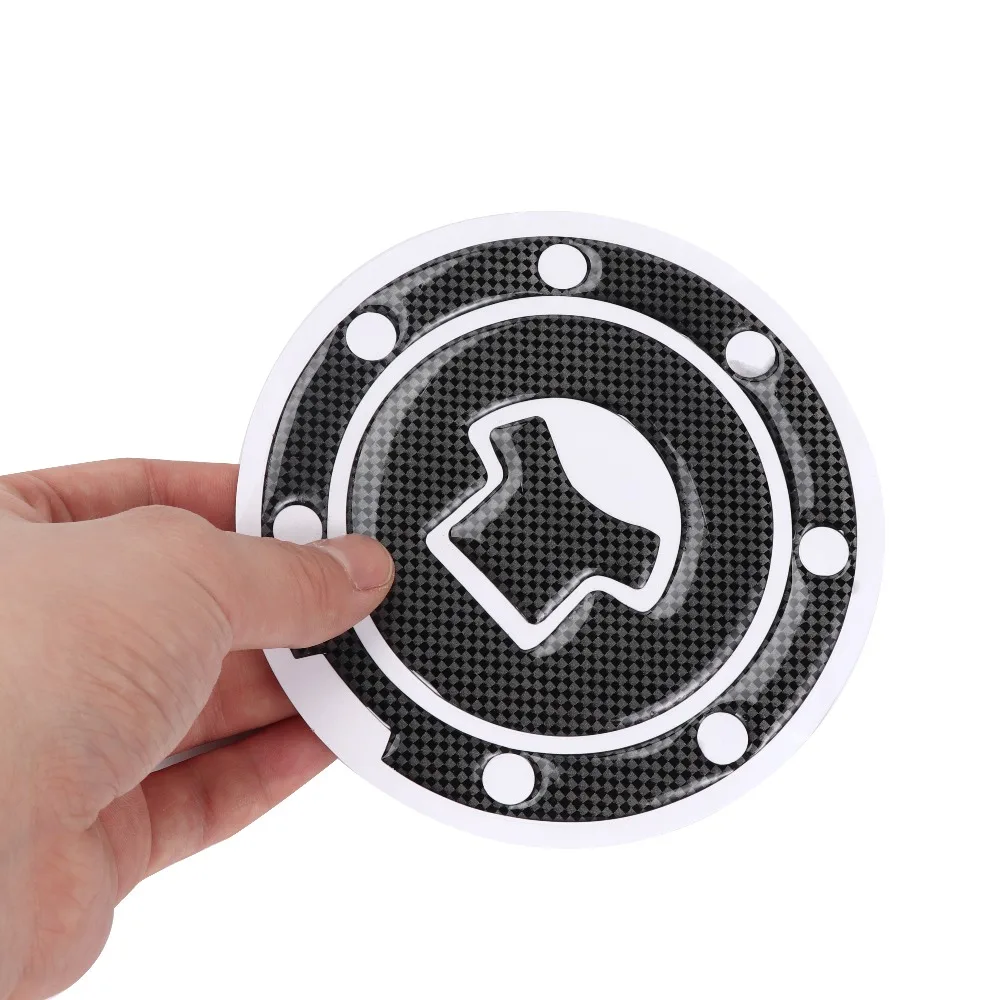 1 шт. коврик из углеродного волокна для топливного бака мотоцикла крышка с