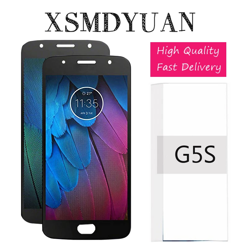 ЖК дисплей 5 2 ''для Motorola Moto G5S XT1793 XT1794 xt1792|Экраны для мобильных телефонов| |