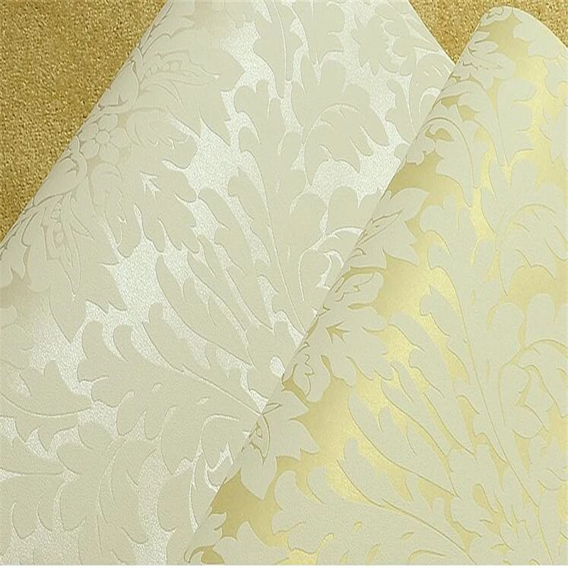 

beibehang wallpaper roll 3D non-woven wallpaper European Damascus bedroom living room TV background wallpapers for living room