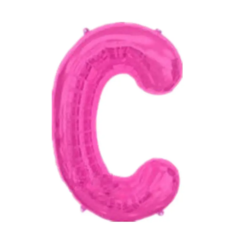 GOGO PAITY New 40-inch Pink Letter Aluminum Balloon Wedding Party Decoration High Quality | Дом и сад