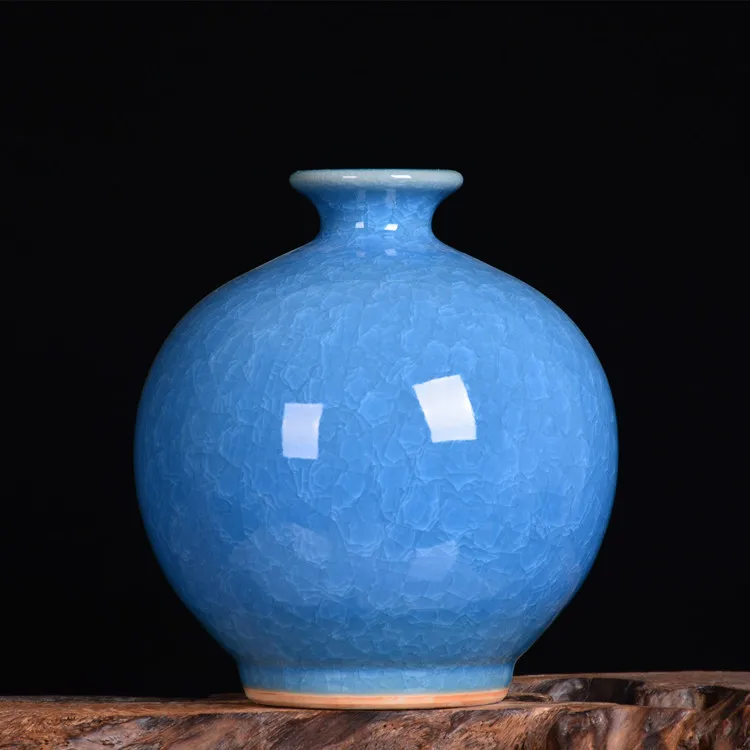 Керамическая Высококачественная антикварная печь Jingdezhen глазурованная ваза с