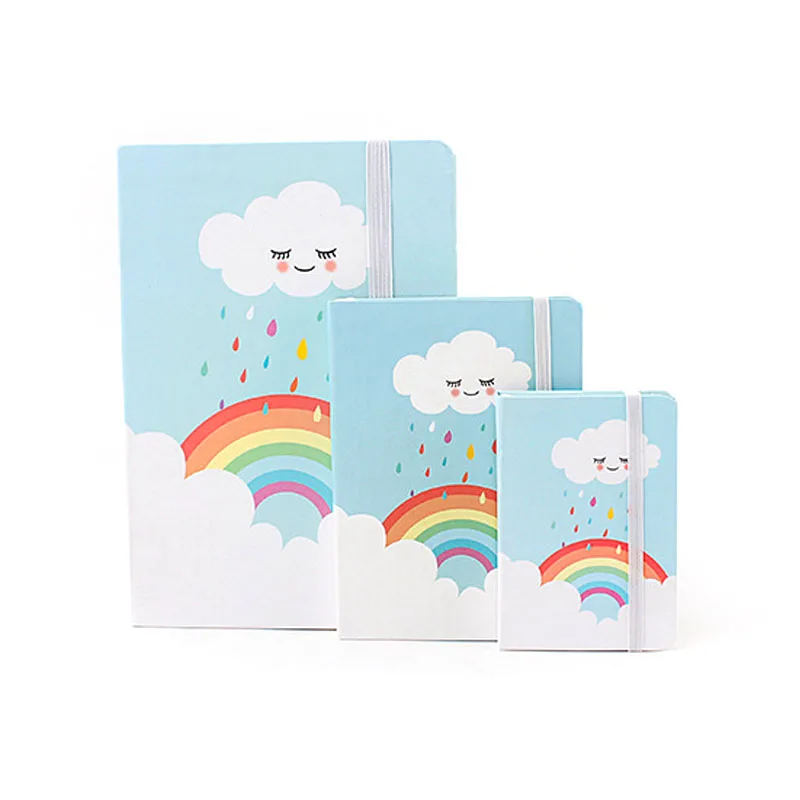 2019 A5 A6 переплет Kawaii Cloud Rainbow блокнот totoro Сейлор Мун канцелярские принадлежности