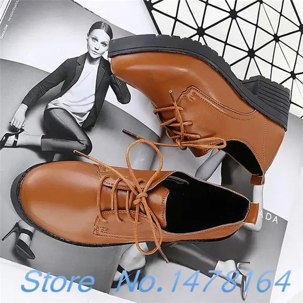 Ботинки на плоской подошве с круглым носком в японском стиле | Тематическая