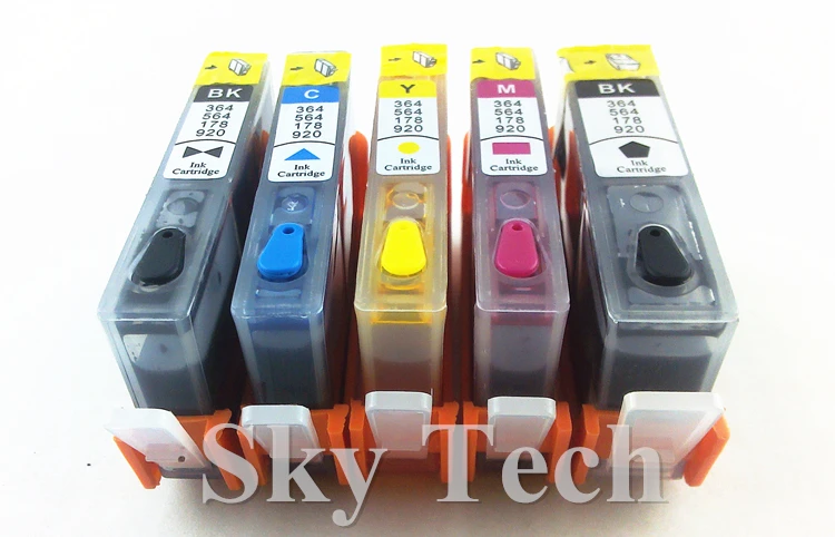 Картридж с полными чернилами для HP 178XL подходит 4620 3520 C5300 C5383 C5380 C6383 D5460 и т. д.