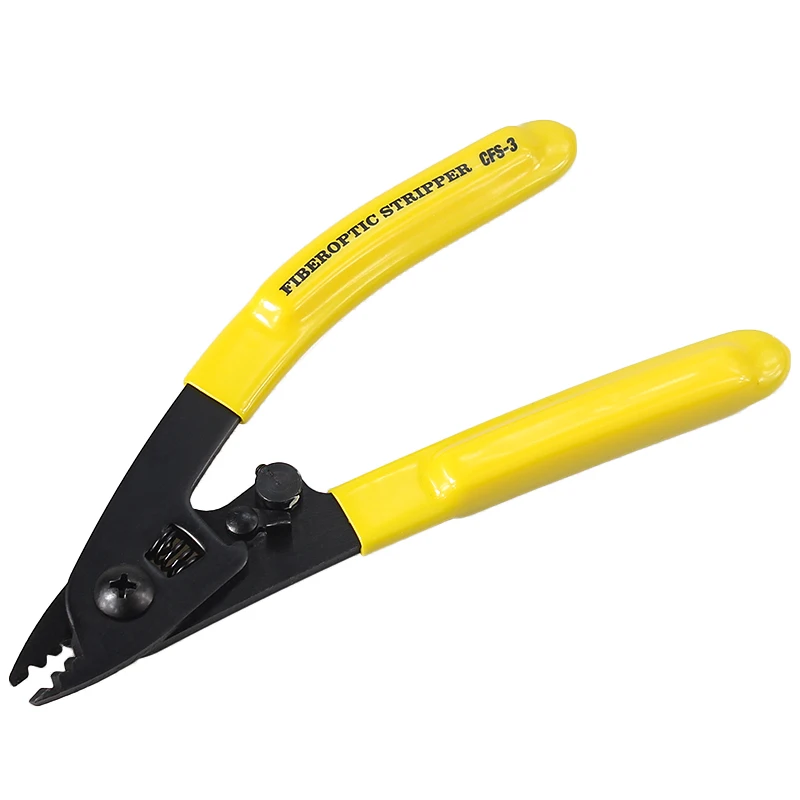CFS-3 Drie-Poort Fiber Optische Stripper/Tang/Draad Strippers Ftth Gereedschappen Glasvezel Striptang