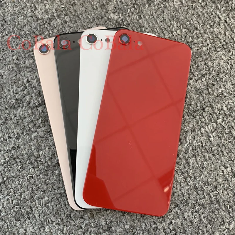 10 шт. Европейская версия для iPhone8 iPhone 8 Plus Задняя крышка батареи Задняя стеклянная крышка корпуса чехол с рамкой камеры держатель крышка объектива