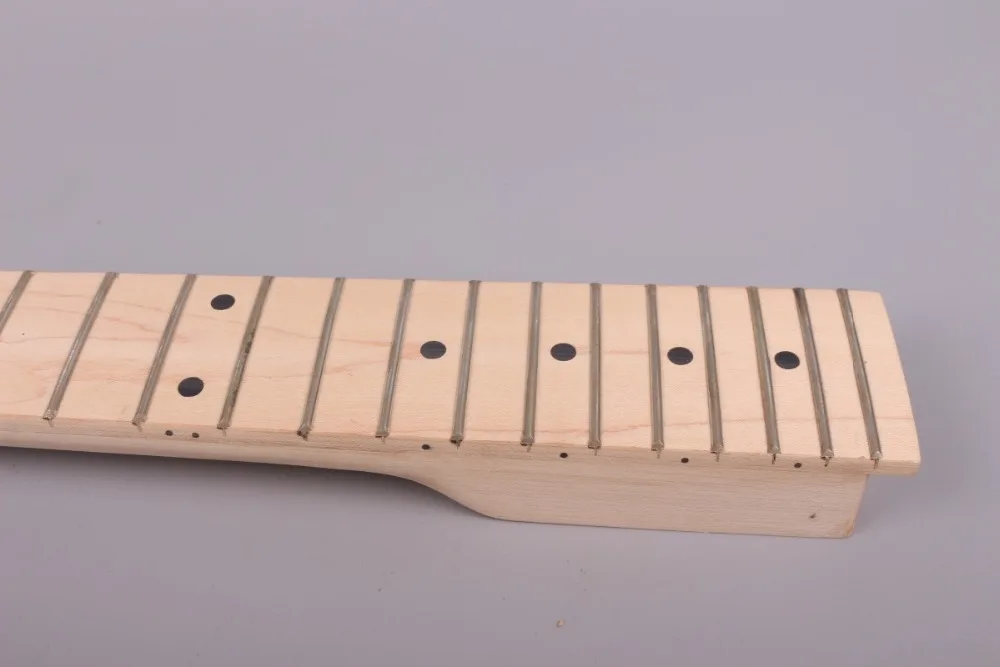 Yinfente, электрическая гитара, шейка, 22 лада, весло, головка, клен, гриф, Strat telecaster, электрогитара, шея 25,5 дюймов