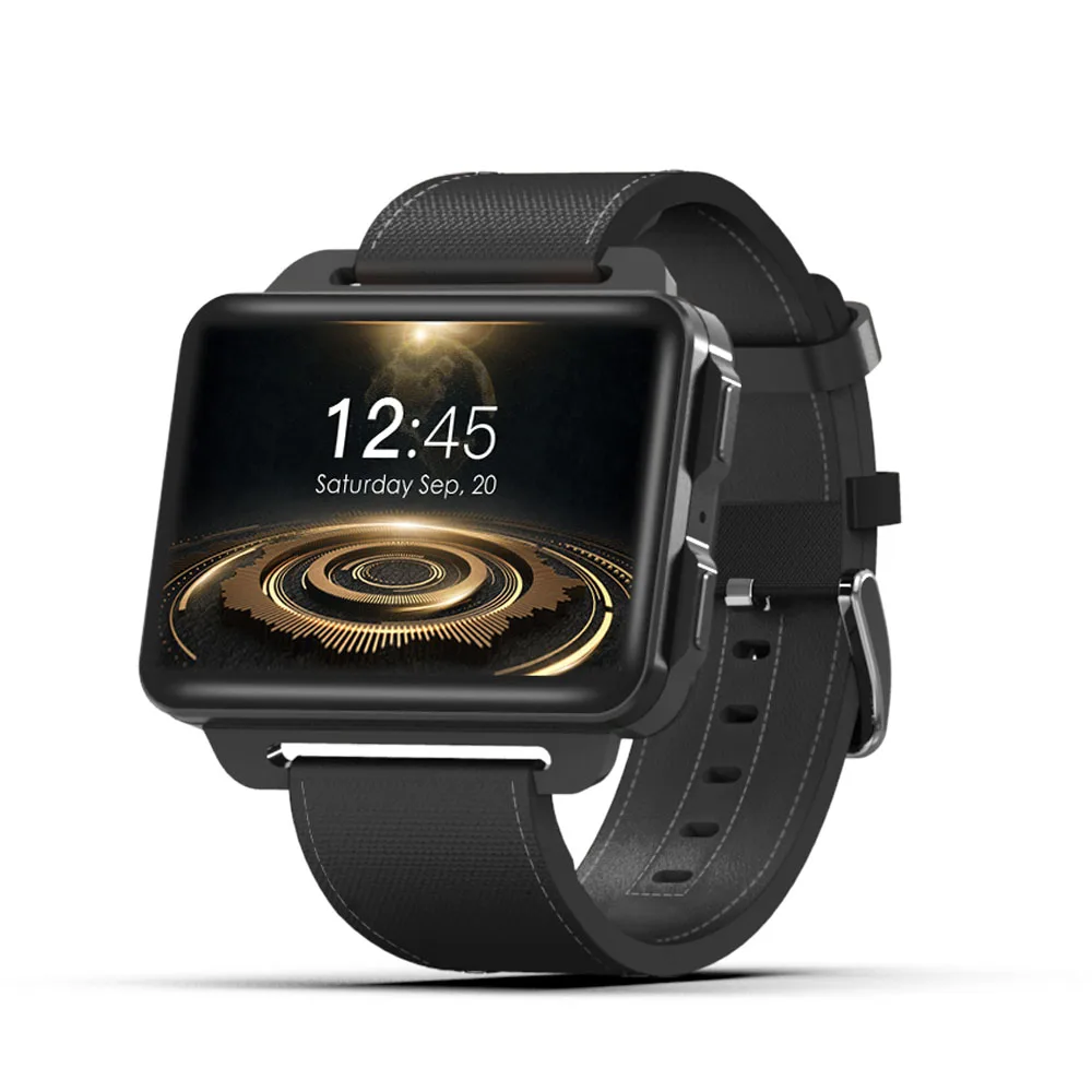Черный DM99 3g GSM smartwatch Android 5,1 OS 1 ГБ ОЗУ 16 Гб ПЗУ 2,2 дюймов ips экран Встроенный gps Wifi BT4.0 для Apple iphone android - Цвет: Черный