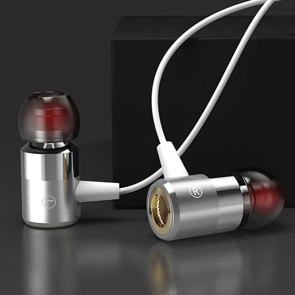 Наушники вкладыши 3 5 мм проводные стереонаушники с сабвуфером гарнитура для