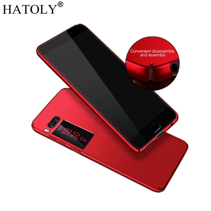For Meizu Pro 7 Case Ultra-thin Smooth Cover Hard PC Protective Back 5.2&quot Free Shipping HATOLY |