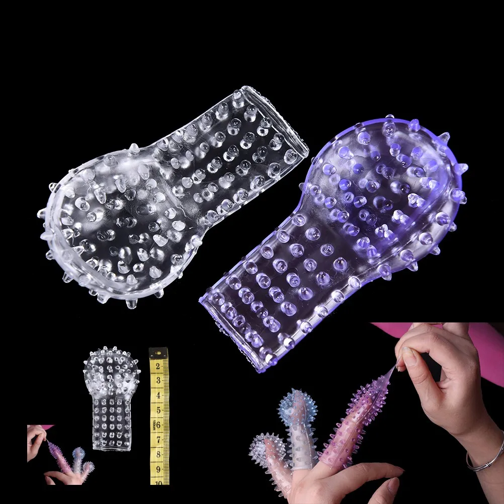 2 шт. силиконовый палец для полового члена создающий защитную пленку расширение