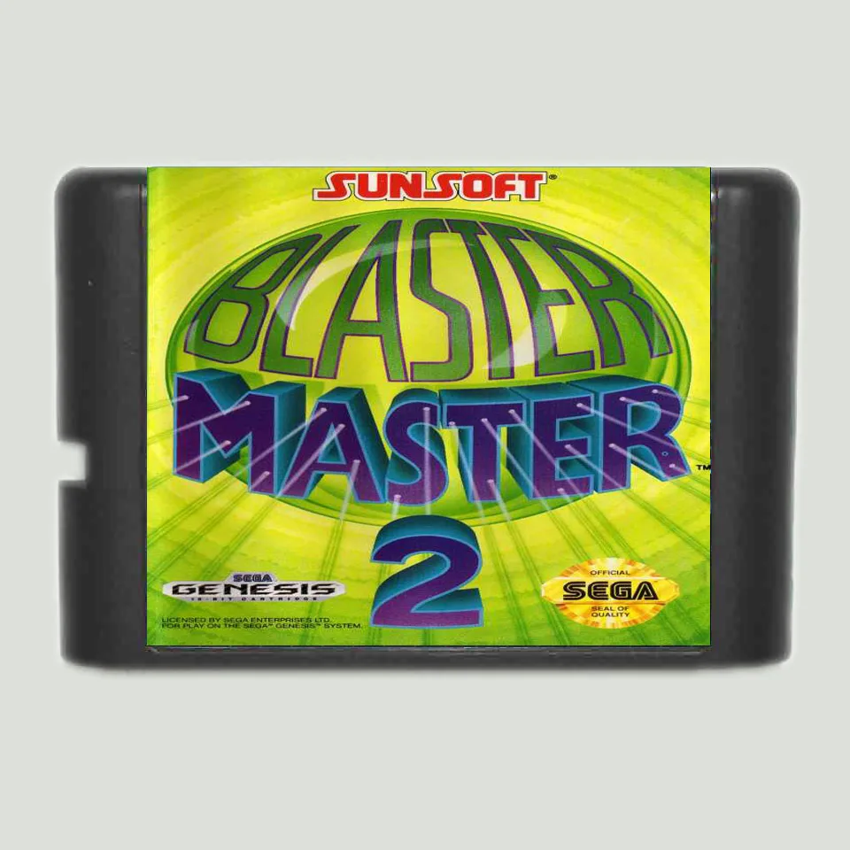 Игровая приставка Blaster Master 2 16 bit MD для 16-битной игровой консоли Sega MegaDrive Genesis |