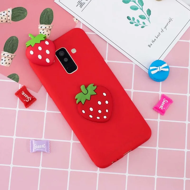 3D Cute Panda Bear Silicone Case for Samsung Galaxy A6/A8 Plus/J2/J3 Pro/J6 2018/A3/A5/A7 2017/J310/J510/J710/J520 Cartoon Cases |