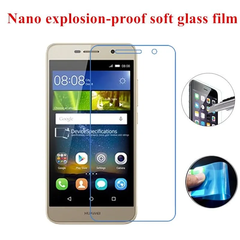 Udapakoo Soft Glass film Nano Explosion-proof glass Screen Protector for Huawei P9 P10 P20 Lite Plus Pro P8 lite 2017 Nova 2s |