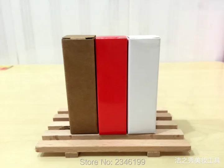 150 шт./лот красочная упаковочная коробка для губ бумажная бальзама красивая