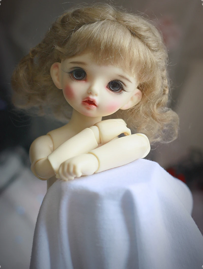 Бесплатная доставка новейший мохеровый короткий вьющийся парик 1/3 8 9 &quotBjd с