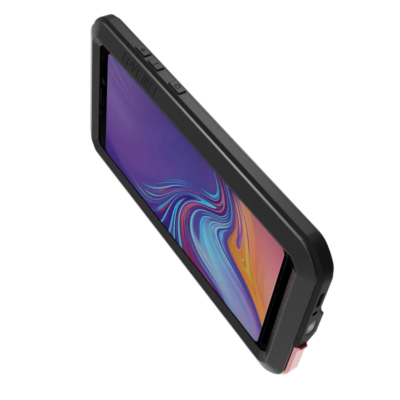 Для Samsung Galaxy A9 2018 A920 A920F чехол LOVE MEI противоударный водостойкий металлический