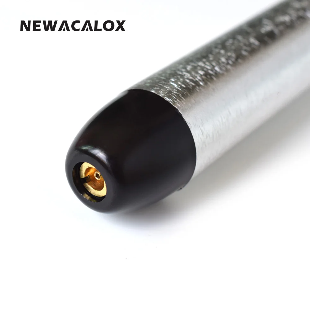 NEWACALOX регулируемый термостат бутан газовый паяльник 12 мл Ручка Фонарь инструмент 450-1300 градусов ручной беспроводной сварочное оборудование