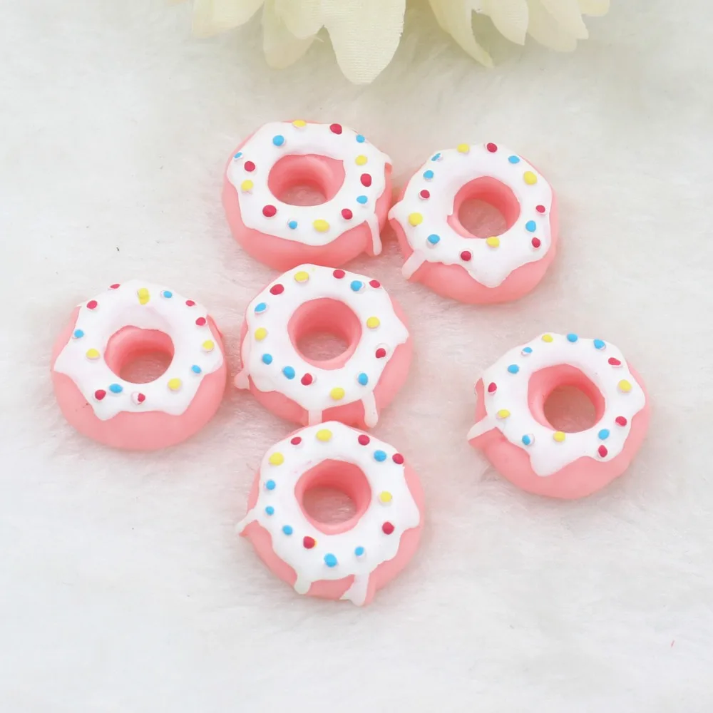 

50pcs/lot resin cabochons accessories kawaii flat back resin food