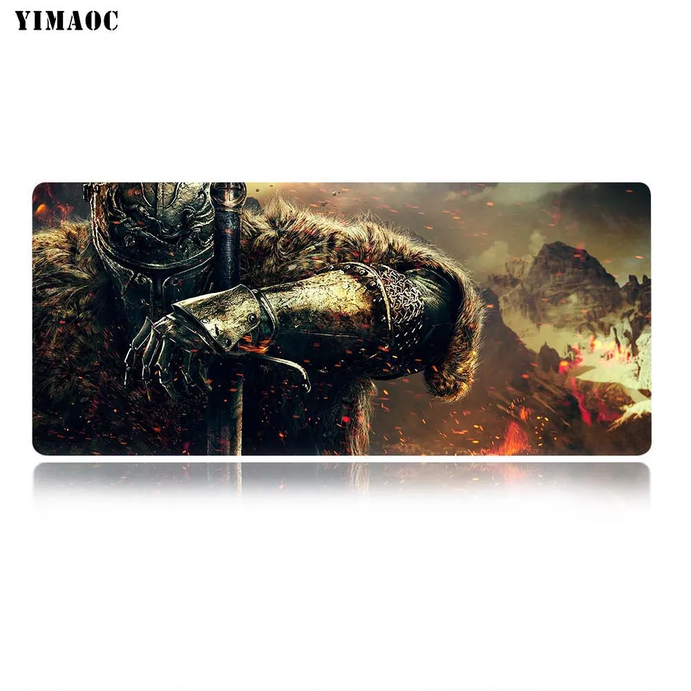 MP4 30x70cm YIMAOC Dark Souls коврик для мыши 30x70 см компьютерный коврик для мыши Противоскользящий коврик для игровой мыши из натурального каучука - Цвет: MP4 30x70cm