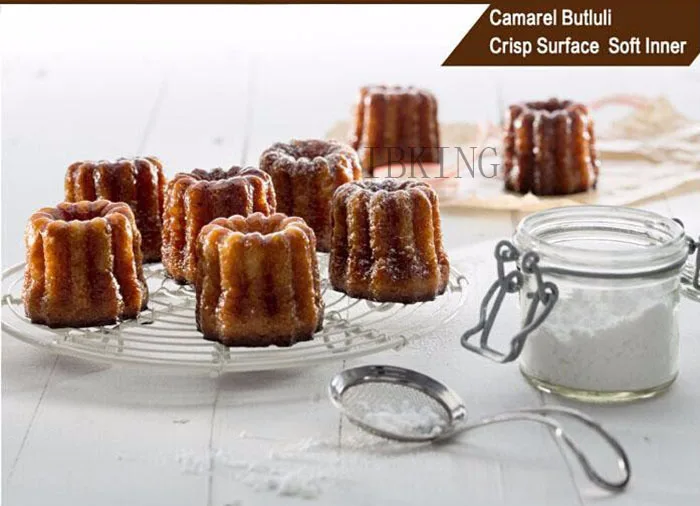 Slicon Cannele антипригарная 8-полость цветок Canneles силиконовая форма для выпечки